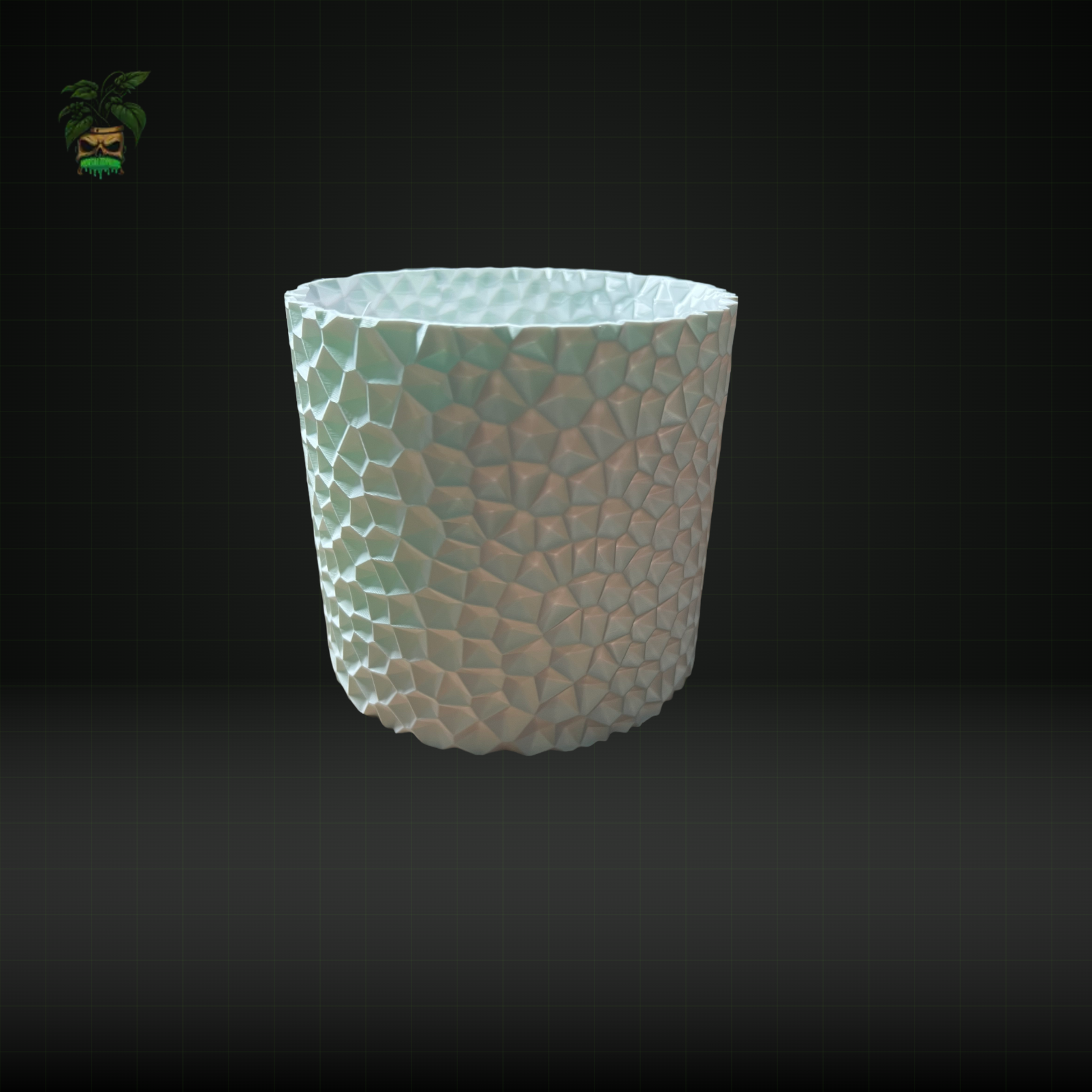 806 - 3D-Printed Modern Geometric Pot