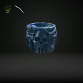 805 - Skull Design 3D-Printed Pot