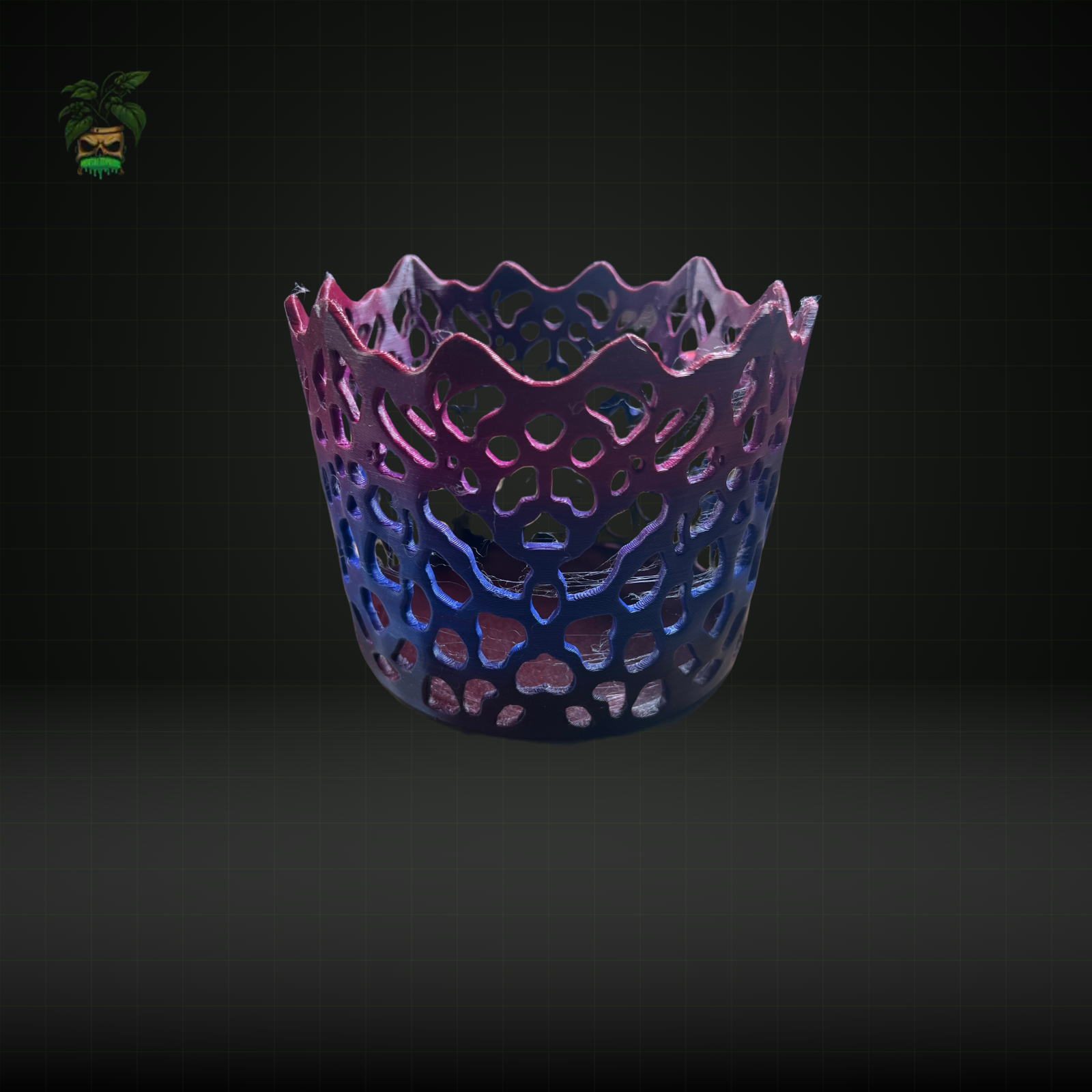 804 - 3D-Printed Decorative Pot with Unique Design