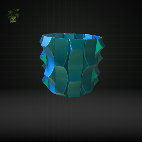801 - Unique 3D-Printed Decorative Pot